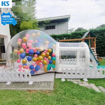 Outdoor Kids Party balloon bubble house inflatable Dome Bubble Tent Clear Dome Inflatable Bubble Balloon House
