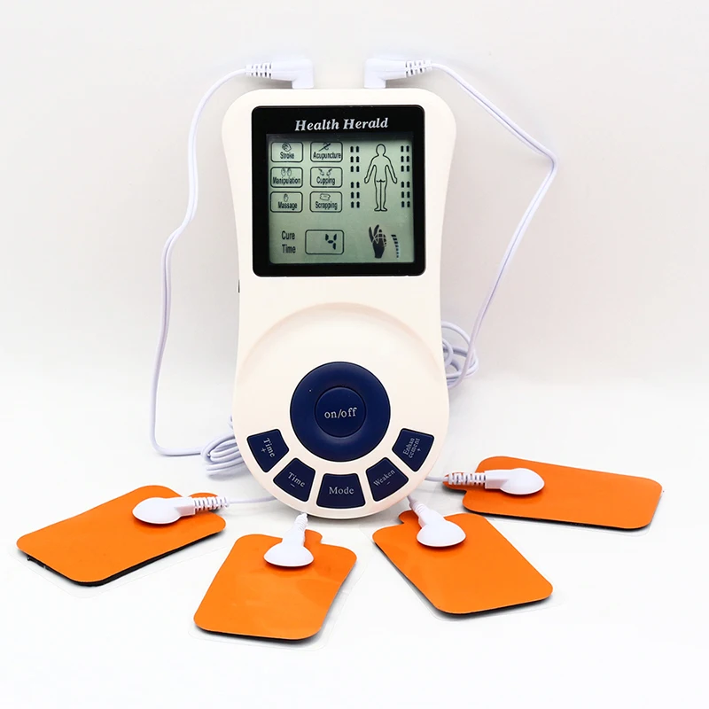 Digital Electronic Pulse Tens Unit Muscle Stimulator Acupuncture Pain Relief Massager Machine Physiotherapy Equipment
