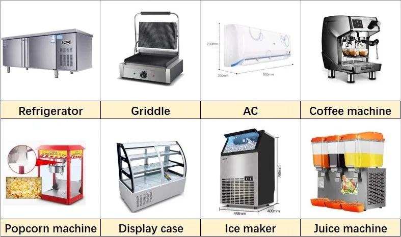 Stainless Steel Mobile Food Truck Mobile Kitchen Trailer Food Trucks Mobile Food Trailer with DOT