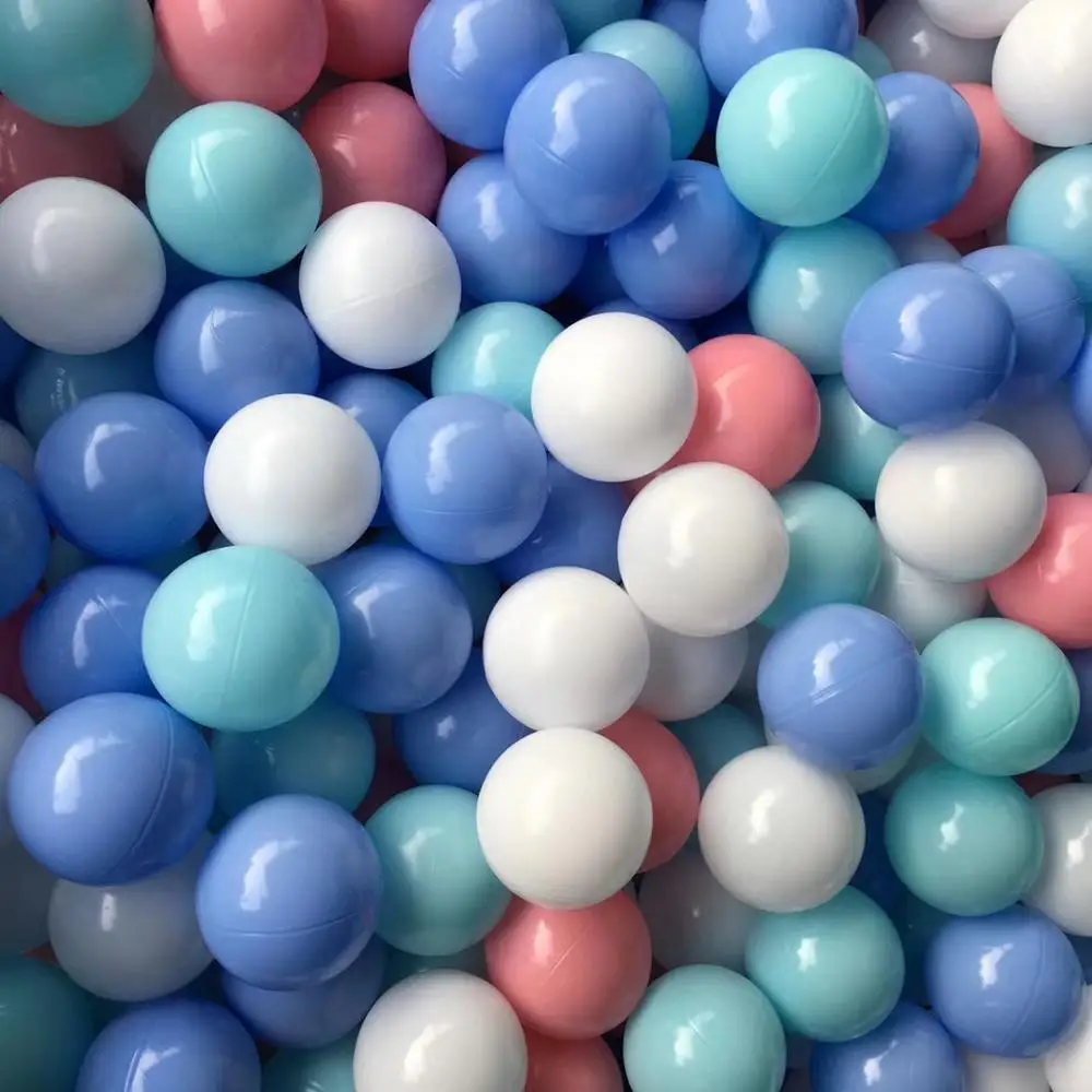 
Цветной экологически чистый комнатный мягкий мяч, пластиковый Океанский мяч 