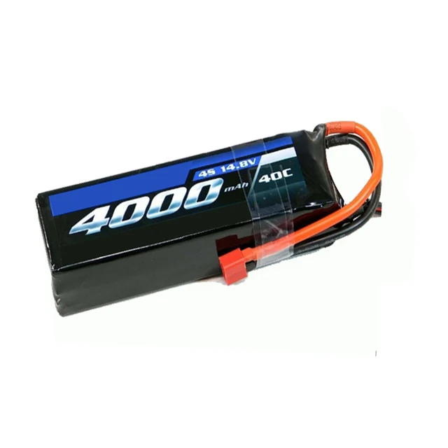 Factory Direct Supply Receiver Battery 14.8v 4000mah 40c Lipo Battery for Rc Drone