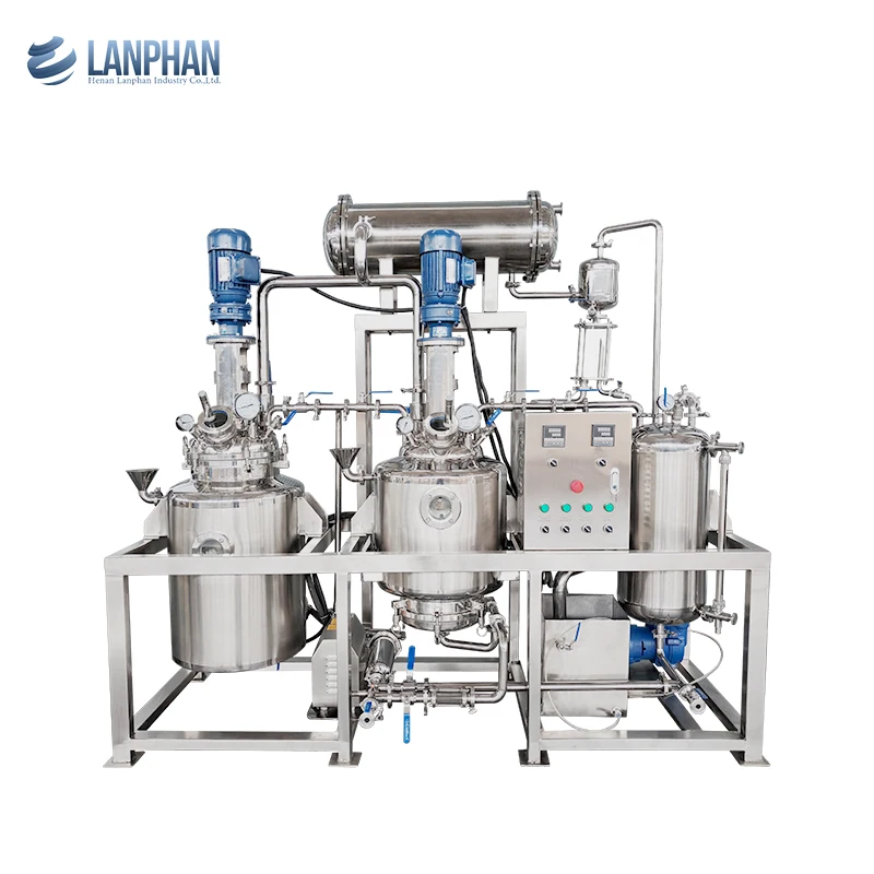 Multifunctional Ultrasonic Coffee Herbal Extraction Concentration Machine 50Liters
