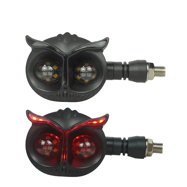 Universal Motorcycle Led Turn Signals Turn Signal Indicator Lights Blinkers Flashers Amber Color Accessories