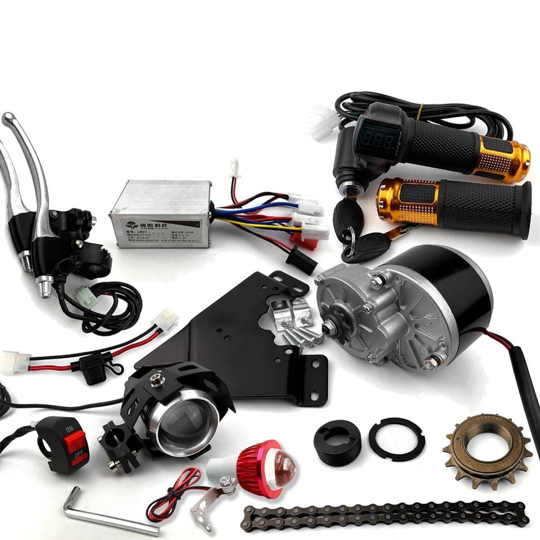 24 volt 250 watt motor kit