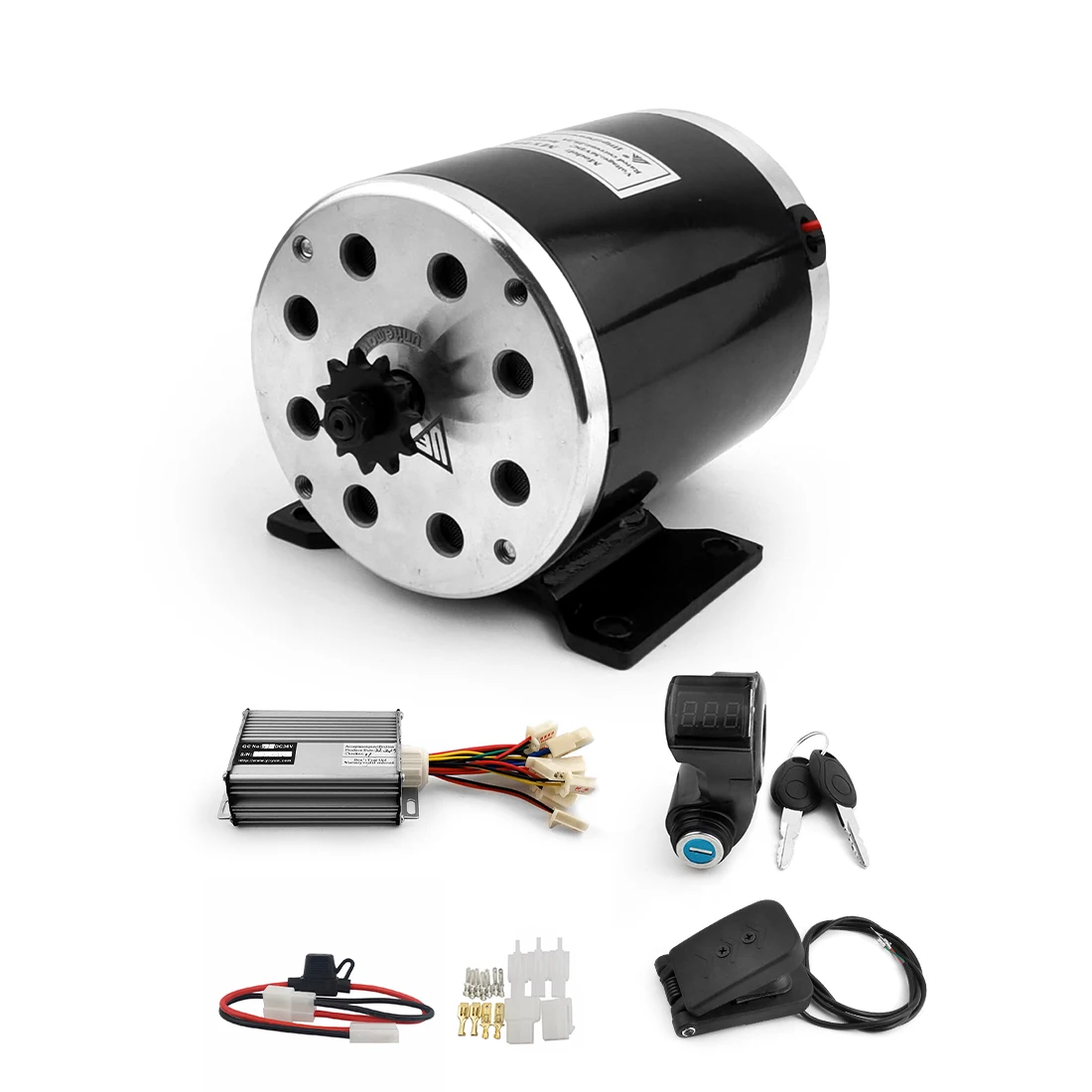 Diy 36V48V 800W Electric Motorcycle Conversion Permanent Magnet Brushed DC Motor Sri Lanka E Bike Kits