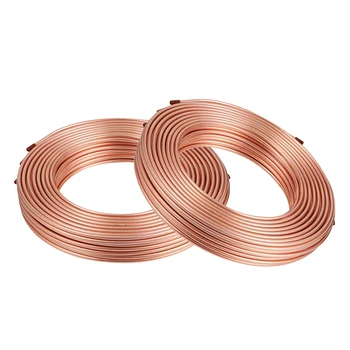 Copper tube 12.7mm C11000 C12200 ASTM B8 Seamless Copper Pipe Brass Tube Copper Tube Pipe