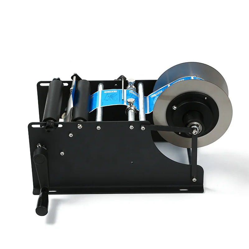 Manual Bopp Labeling Machine Bottle Jar Labeler Hand Applicator Pasting Label Machine for Small Business