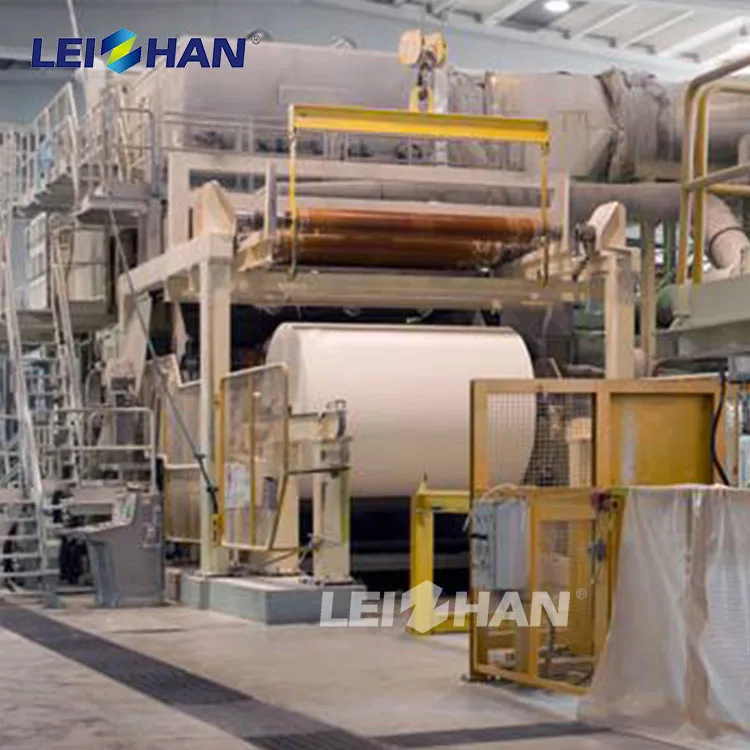 Waste Paper Recycling Production Line Paper Manufacturing Plant Jumbo Roll Toilet Tissue Paper Making Machine