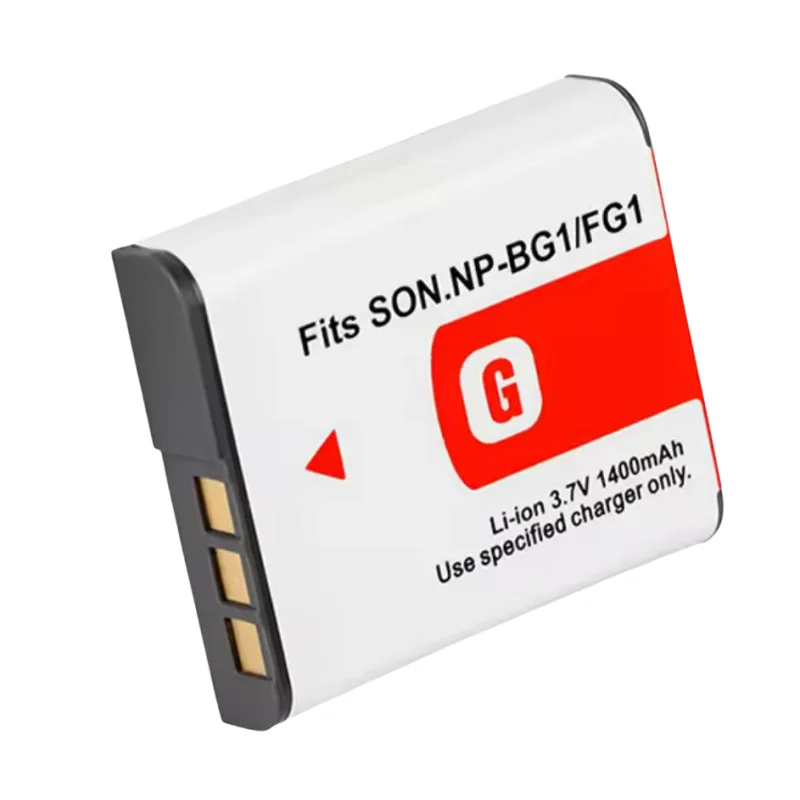 RUIXI NP-BG1/FG1 1400mAh Battery for Sony Cyber Shot DSC-H3 DSC-H7 DSC-H9 DSC-H10 DSC-H20 DSC-H50 DSC-H55 DSC-H70 Battery