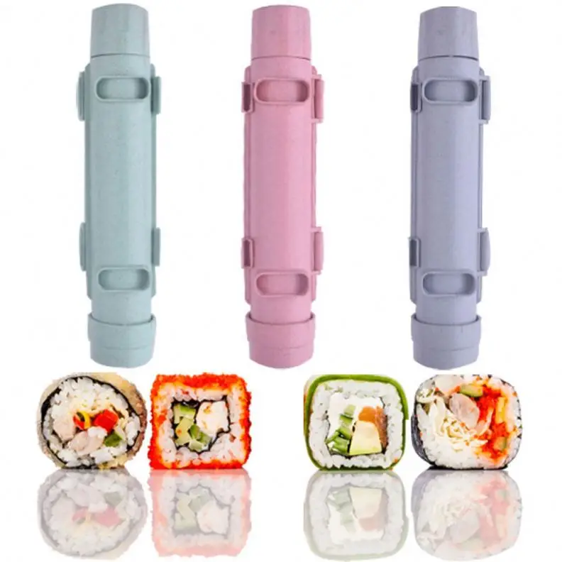 SPZ Best Sushi Making Kit Durable Roller Maker Plastic Tube
