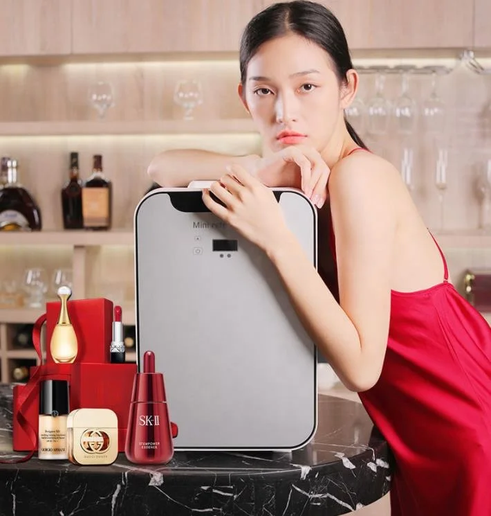 Ambiano 16L Low Noise Mini Fridge with LED Screen - Ideal for Home