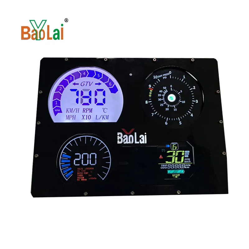 large 7 segment display monochrome LCD segment custom monochrome LCD monochrome lcd display circular