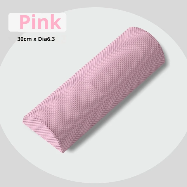 Half-Round Foam Roller, Soft EVA Material, Anti-Slip, Ideal for Yoga, Pilates, Fitness, Multiple Sizes and Colors