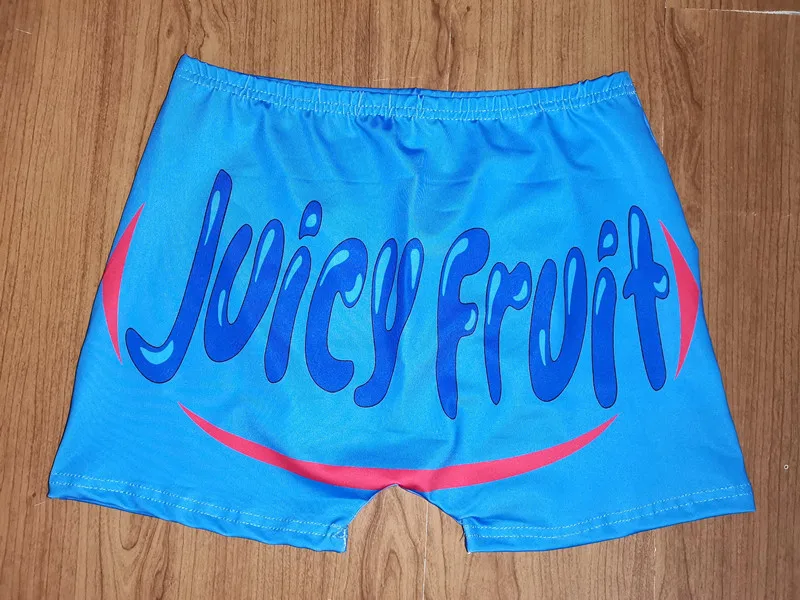 Candy Snack Word Booty Shorts - Sm,M,L, XL 