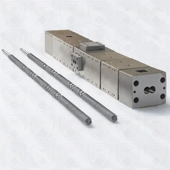 High Quality Extruder SHJ20 Shafts Or Twin Screw Extruder Screw Shaft And screw barrel