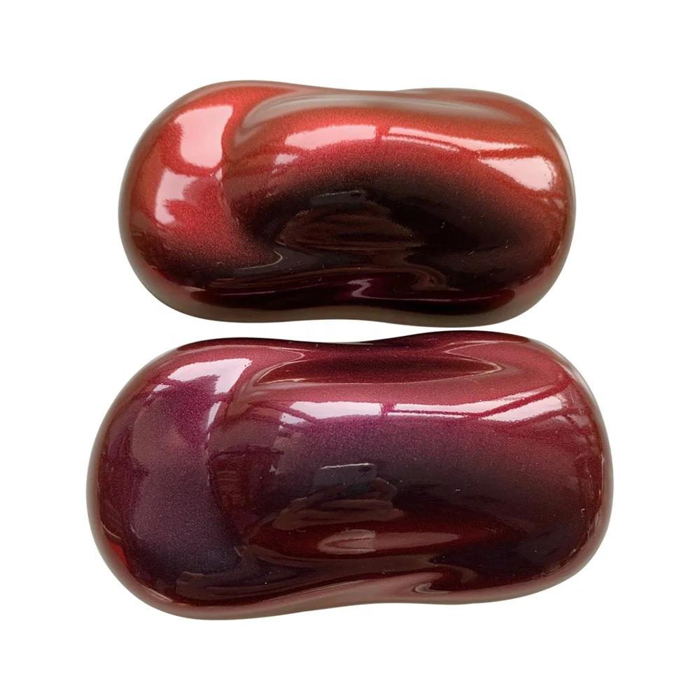 Красные в двух цветах shift/хамелеон Порошковые пигменты для автомобильной