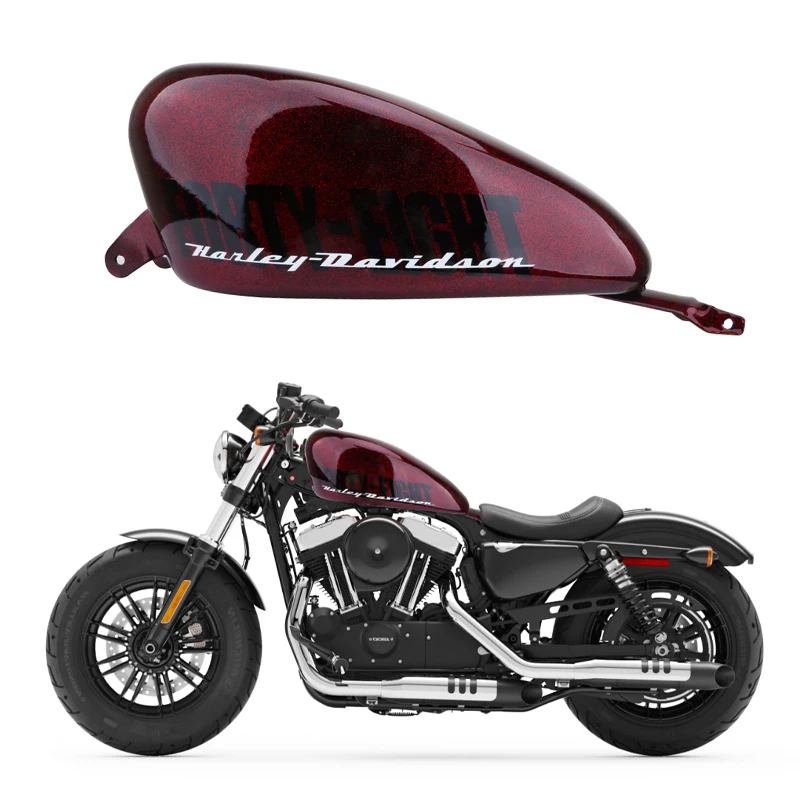 Топливный бак DIYIYUN для harley, бензиновые баки для sportster XL 883 1200 48 72 X48