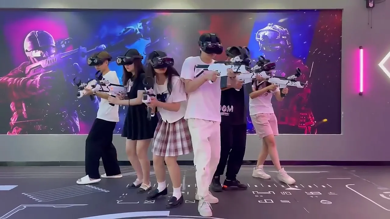 Leke Vr Entertainment Franchise Indoor Arcade Games Platform 4 Players