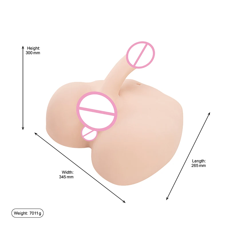 Doll Maker Masturbation Sexdoll Torso Dildo Half Body love Male Doll Sex Toy Female Pussy and Anus Female Use Gay BF-20907