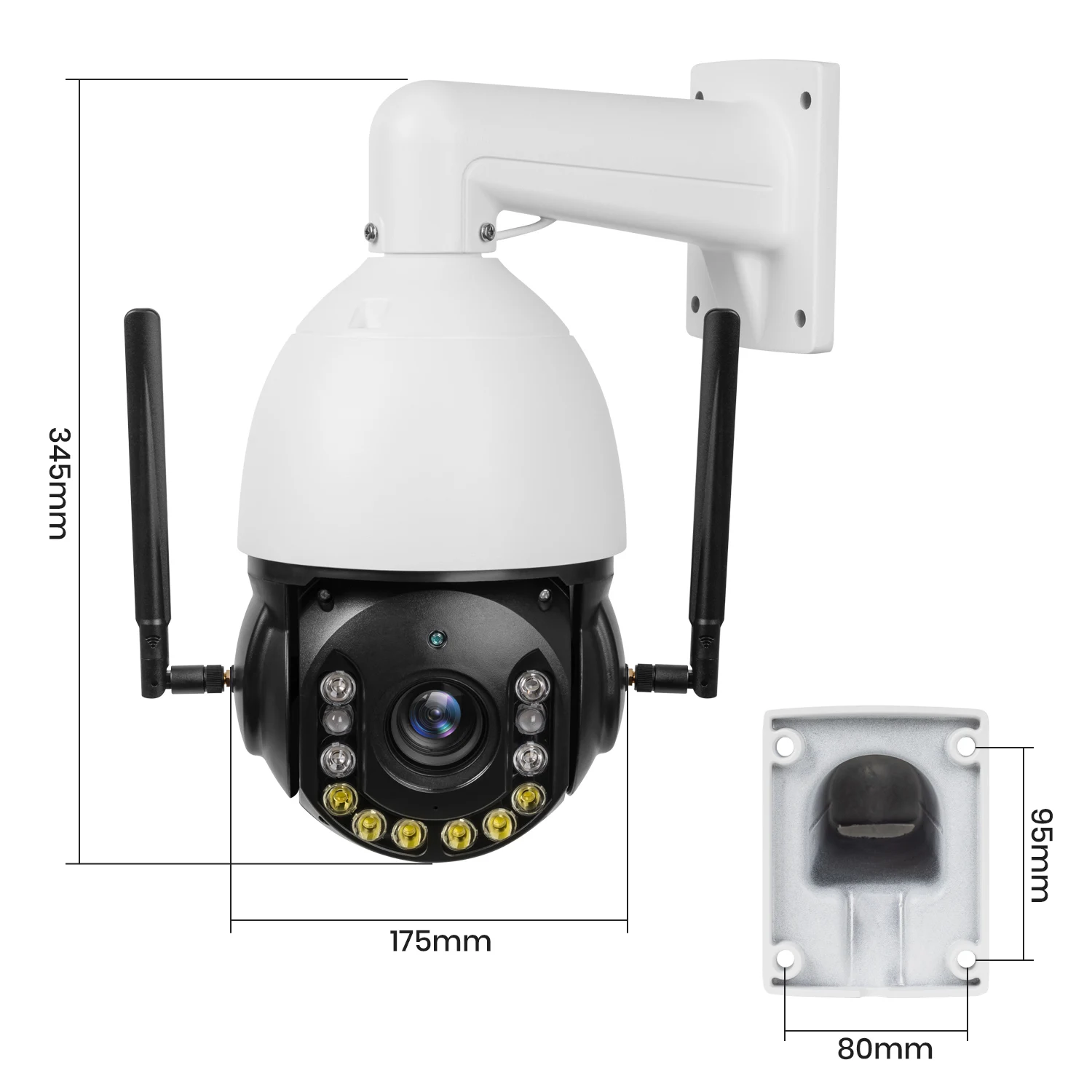 Outdoor hd Night Vision Solar Camhi 30x Zoom 4g Camera