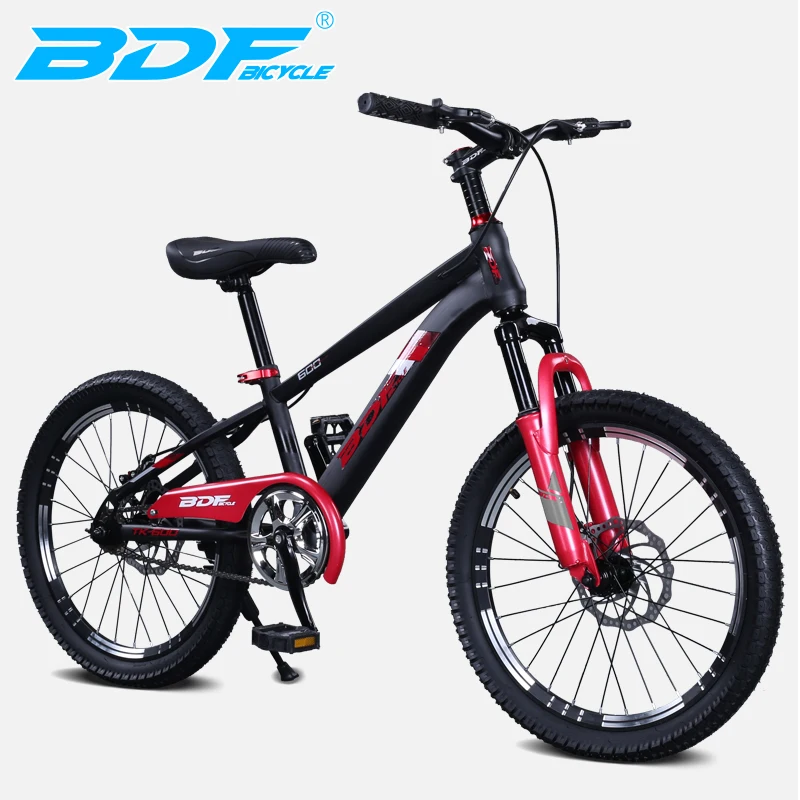 VTT Enfant 20 Pouces - 7 Vitesses, Freins à Disque Mécaniques - Cadre Acier Carbone, Siège Réglable 63-76 Cm - Pour 130-150 Cm, Charge Max 85 Kg - Garçons Et Filles (rouge)