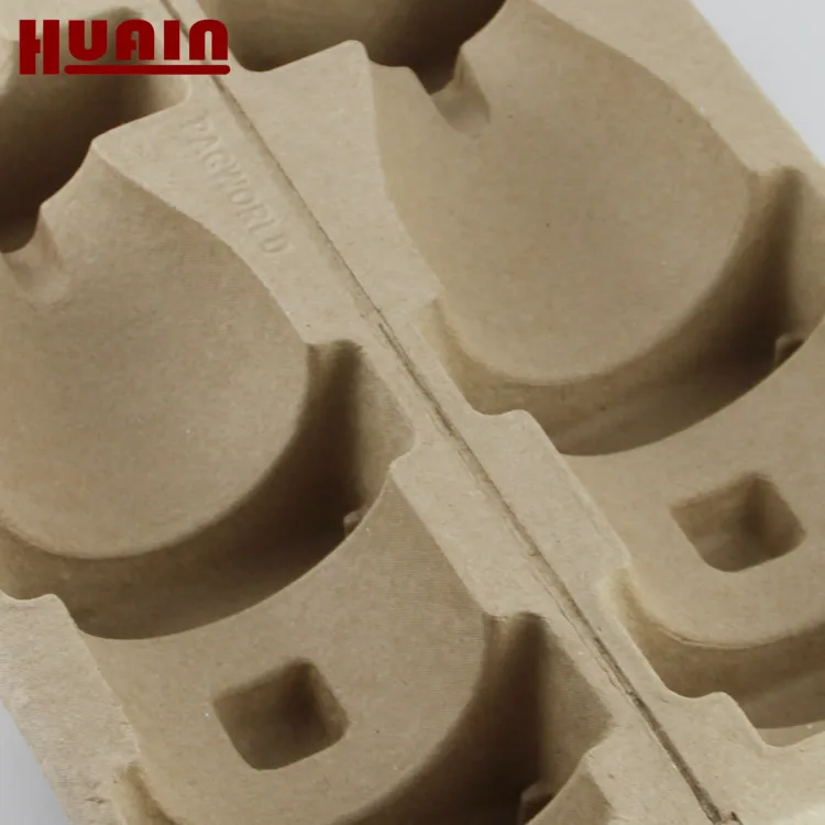 Molded Pulp Wine Shipper for Beer Durable Slotted Boxes