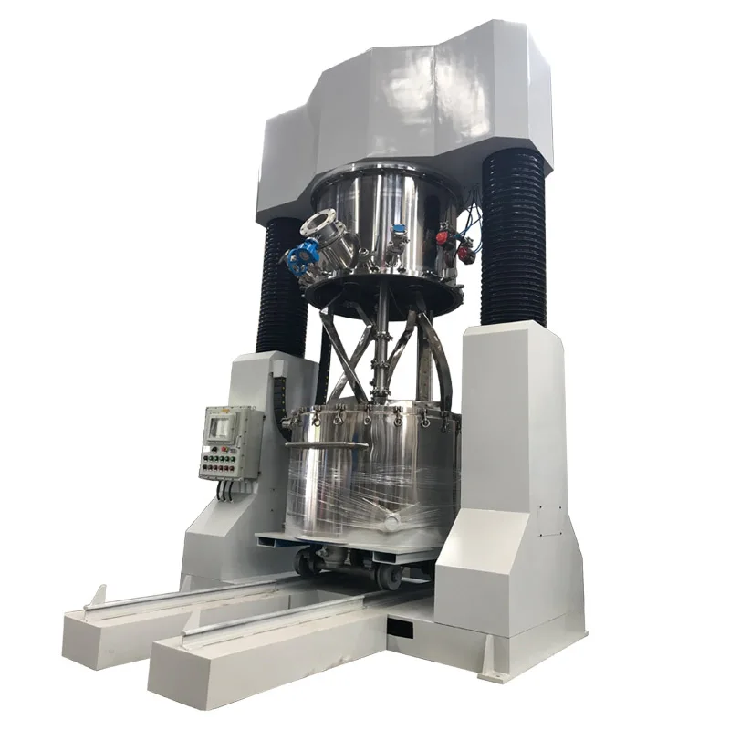 Double Planetary Mixer Production Line for Silicone Seals Planetary Mixer 8L for Nail Polish, Cosmetic Balm, Facial Cream