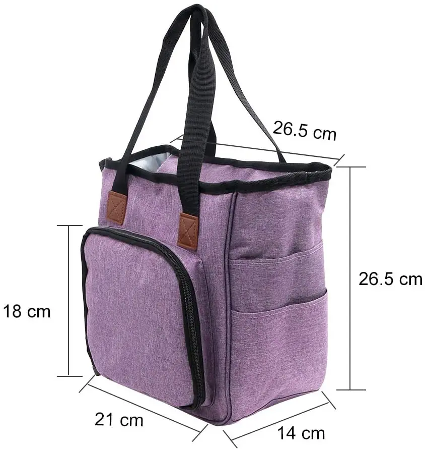 Новый дизайн, переносная вместительная вязальная пряжа и крючки