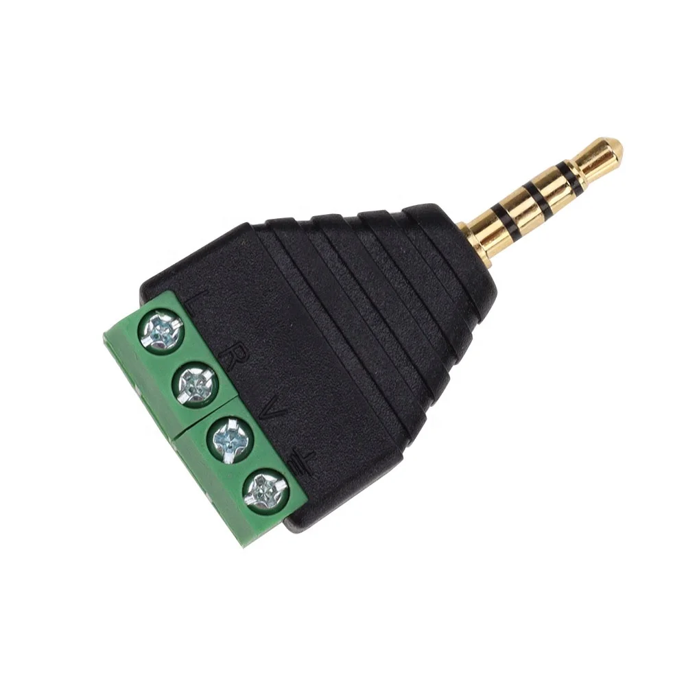 Prise mâle de remplacement 6.35mm vers fil ouvert TRS 3 pôles stéréo 1/4 prise Jack câble Audio pour la réparation de câbles de haut-parleur de Microphone  44