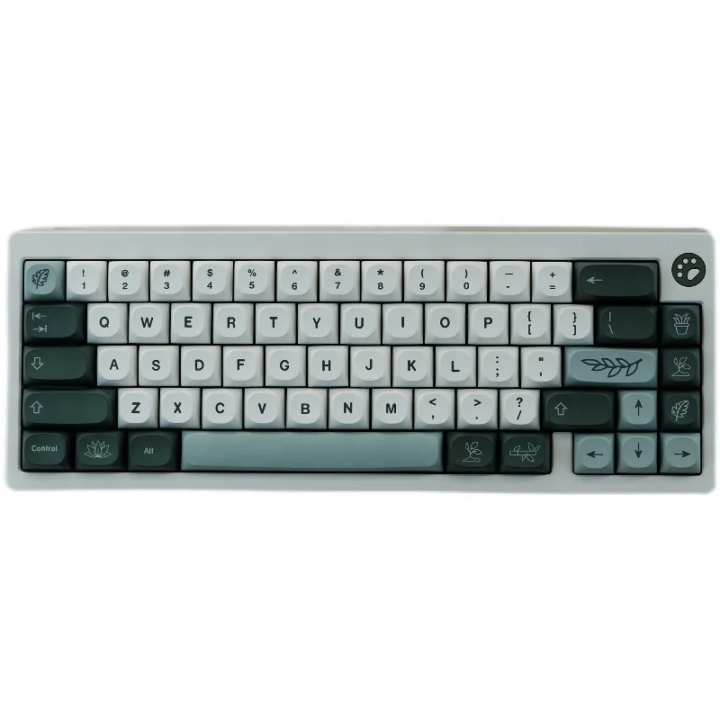 Gmk Panel キーキャップ MAプロファイルGMKボタニカルキーキャップ140キーPBT染料昇華