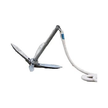 Ancla De Paraguas Plegable De Acero Galvanizado – Pesos Desde 0.7 Kg Hasta 12 Kg, Equilibrada Y Resistente Para Embarcaciones Pequeñas Y Medianas