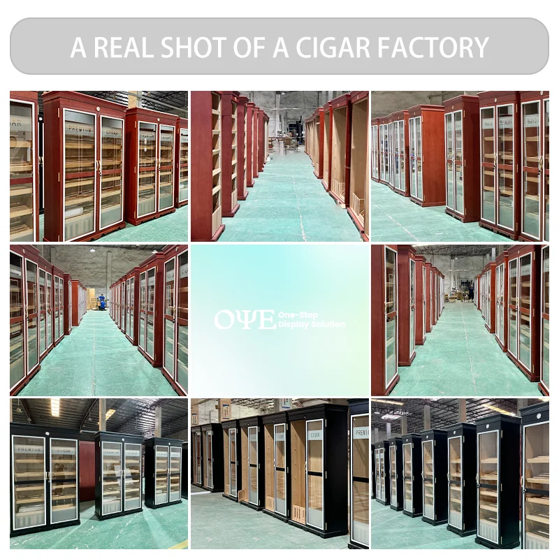 Cigar Cabinet Stand Display Packs Tobacco Glass Display Showcase Store ...