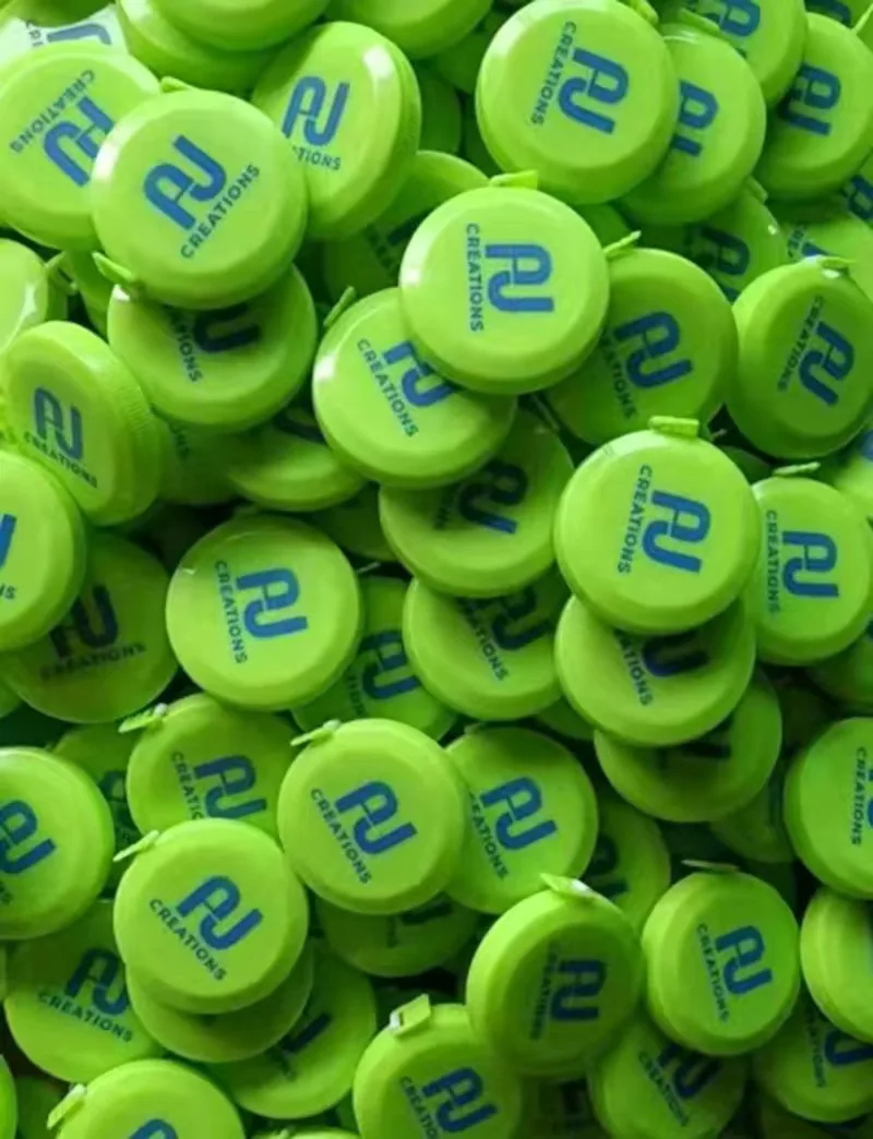 Colored Mini Round Telescopic Leather Tape Measure 1.5m Soft Ruler with Advertising Logo Gift in Stock preview 5