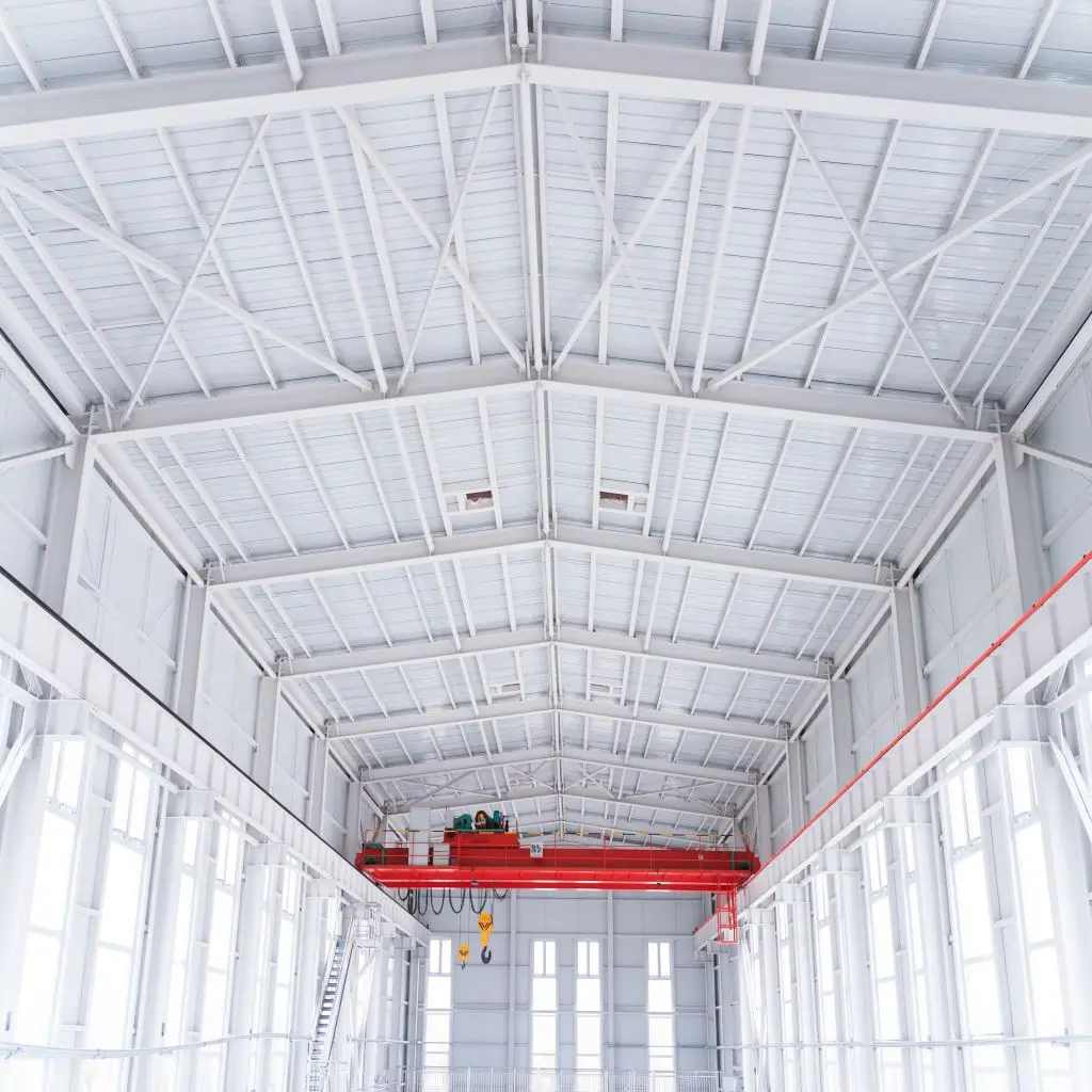 Steel Structure Workshop with Overhead Crane