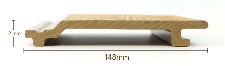 External Wpc Wall Cladding Great Outdoor Plastic Composite Garden Cladding Exterior Waterproof Fluted Wpc Wall Panel