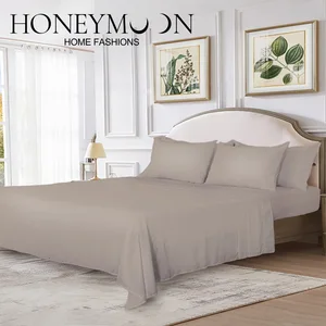 Wholesale Cheap Luxury Lightweight Soft Like Microfiber Bed Sheet Set