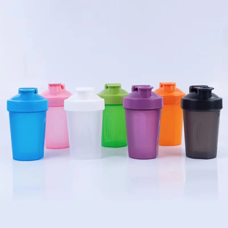 300ml Plastic Protein Shaker Water Bottle Portable Gym Exercise Sport  Milkshake Cup Children/Adult Direct Drinkware BPA Free