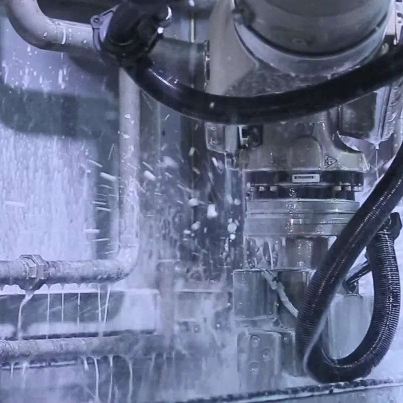 Automated Cleaning System for Gasoline Engine Cylinders Shimada Big Bird Cleaning Machine CB