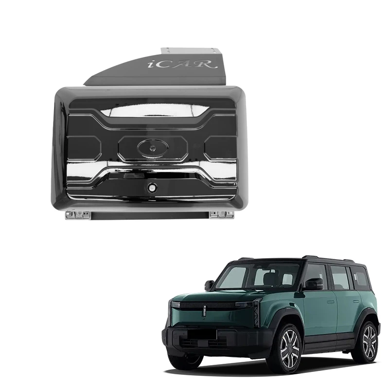 Sideposer til Chery Icar 03 Jaecoo J6 Sideorganisator Opbevaringsboks Aluminiumslegering Sidebagageboks Eksteriørtilbehør