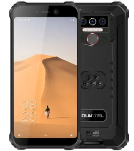 Oukitel smartphone wp5, telefone celular, 8000mah, 3 câmeras