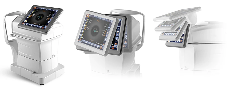 FA-100 Optometry Auto Ref Keratometer with Keratometer Optical 3D Tracking Auto Focus Automatically Measure