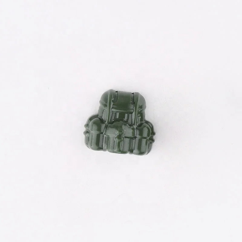 WW2 Military Mini Figure Weapons Soldier Army Lightweight Jungle Field Backpack Rucksack MOC Building Blocks Toys