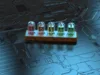Round tube glow[ wifi time synchronization and phone control]