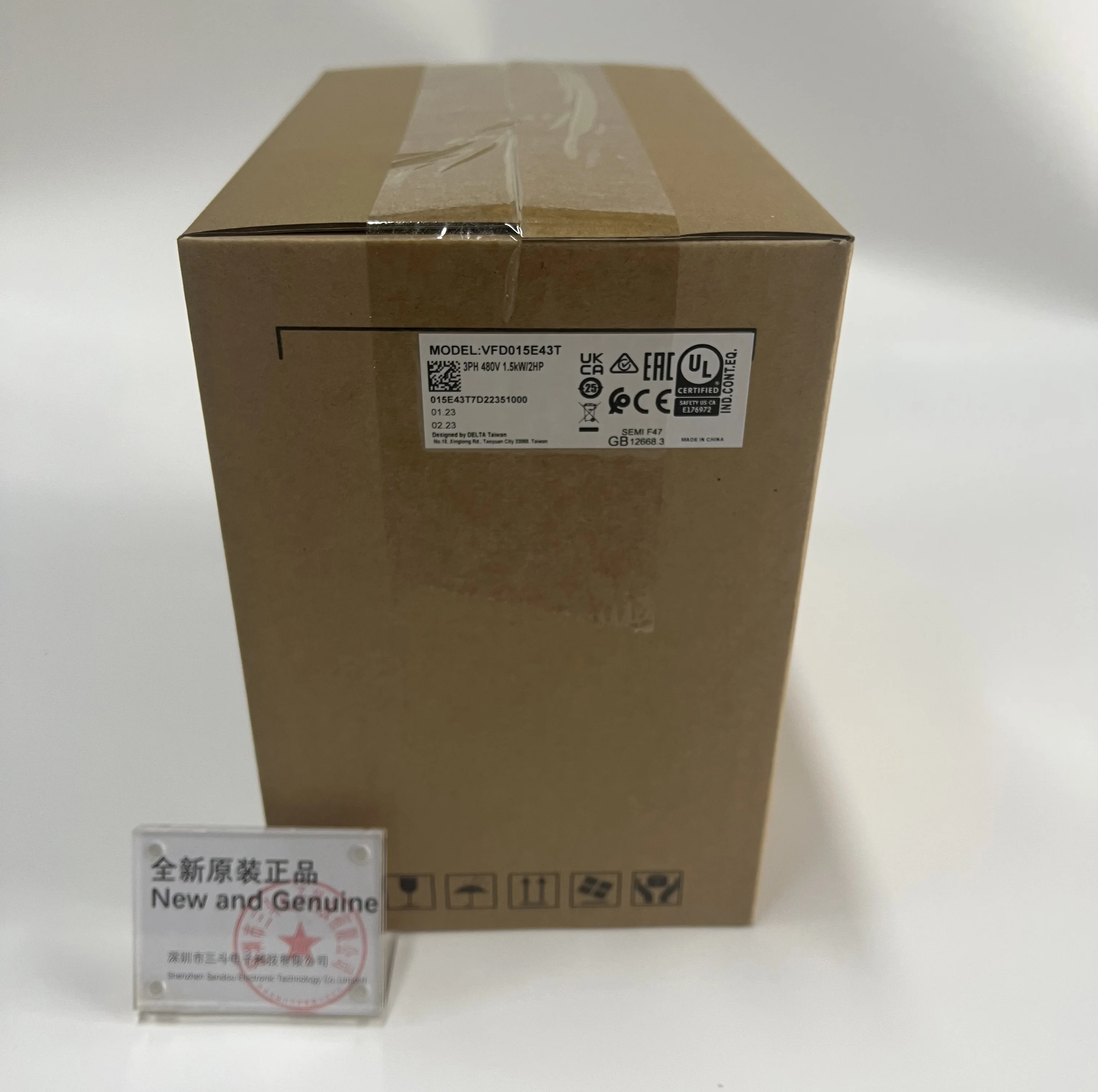 Delta Variable Frequency Drive VFD015E43T