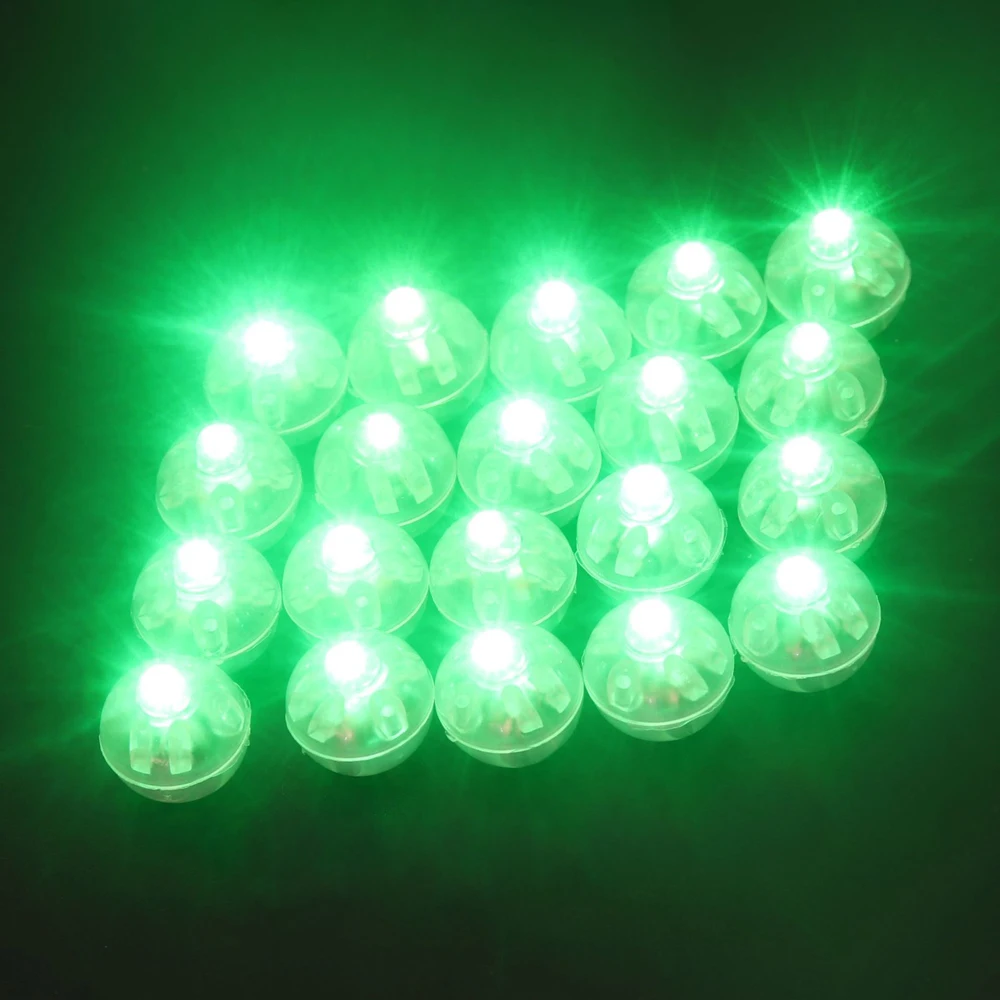 Luce LED per Palloncini, Mini Lampada a Sfera Luminosa per