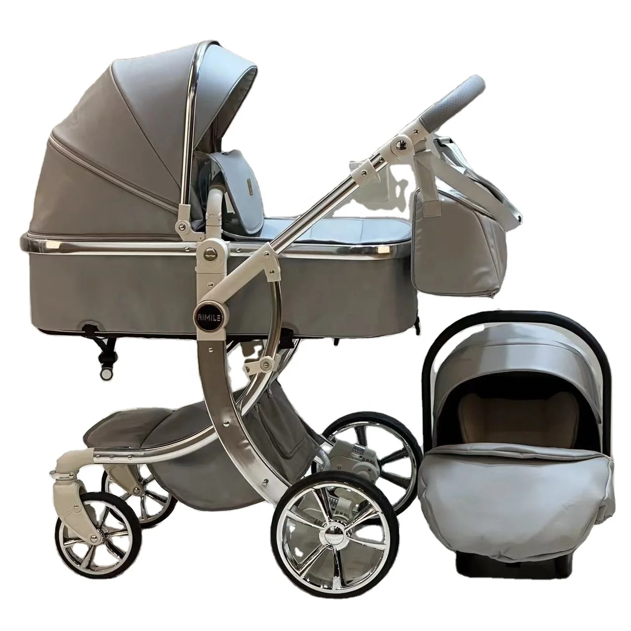 Factory Direct Fashion Comfortable 3 in 1 Baby Stroller Baby Carriage with Wholesale Price
