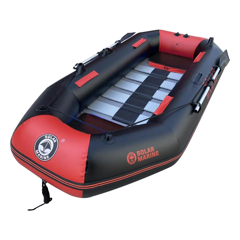 1 Person 175cm Fishing Boat Safety Inflatable Boat 0.7mm Pvc