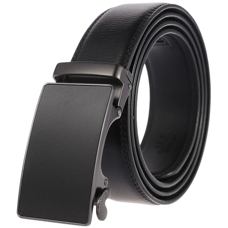 Men's Designer Leather Ratchet Belt