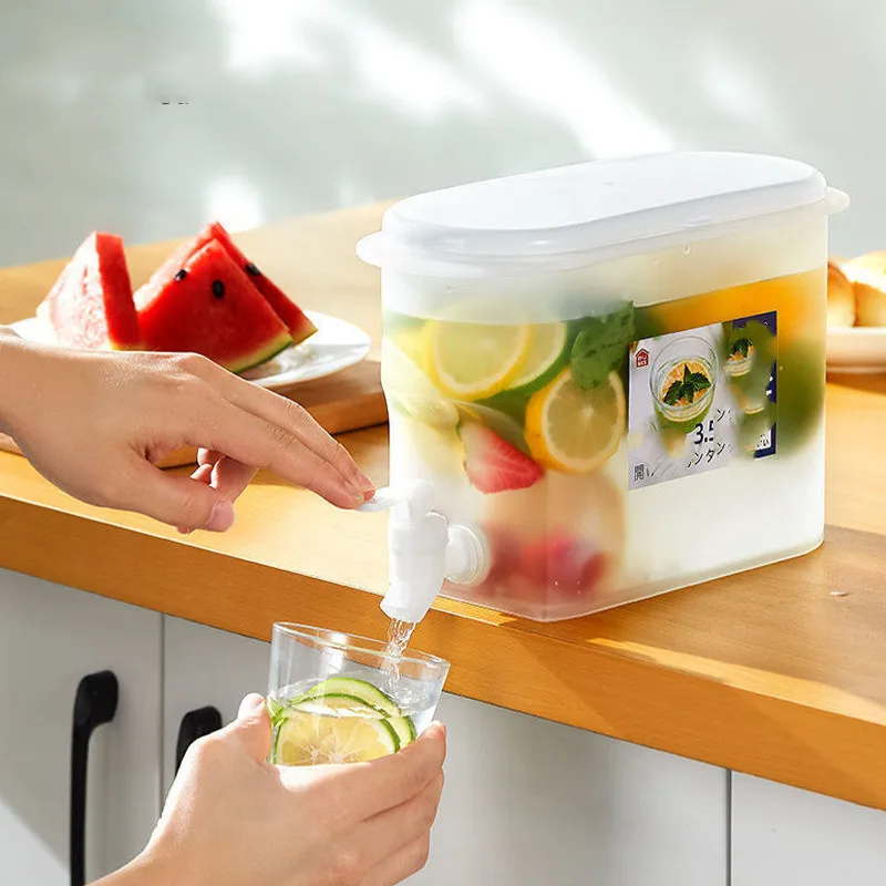 plastic drink beverage dispenser juice lemon