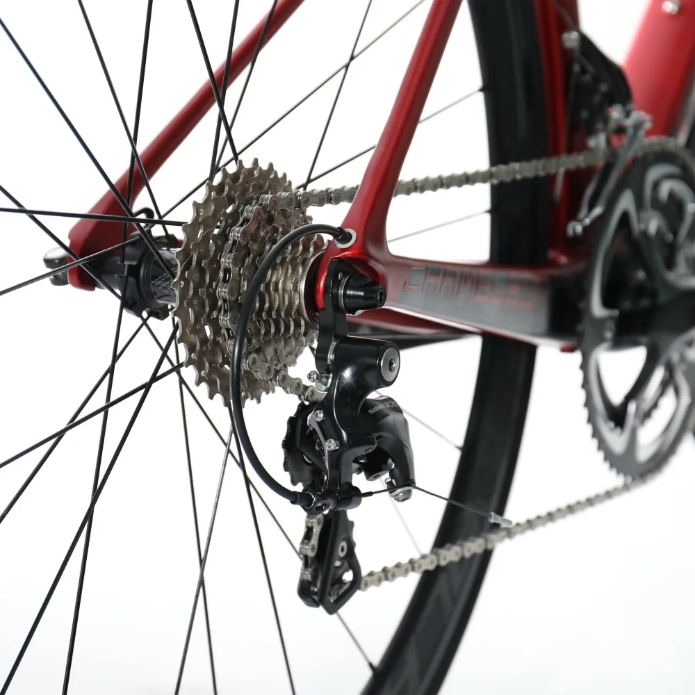 Как стоит цепь на скоростном велосипеде заднее колесо фото